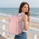 9. Tech-Protect Defender S50 Rucksack für Ryanair & Wizzar, 20 l Laptop, Pink