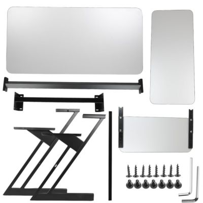 18. SD3 – Studiotisch, Arbeitsplatz, Tischplatte, Ablage für Audiogeräte, ausziehbare Tastaturablage, 91,4 cm