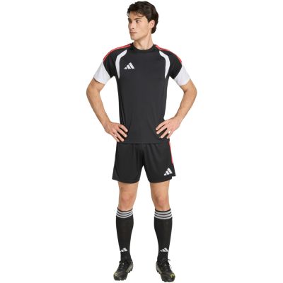 13. adidas Tiro 26 League Herrenshorts Schwarz und Rot KA8776