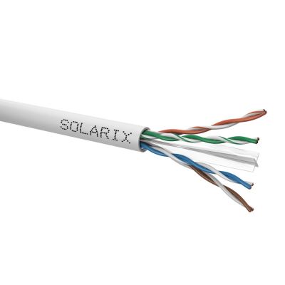 Solarix CAT6 UTP PVC Eca 305m Installationskabel