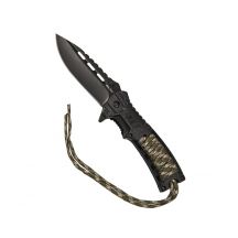 Mil-Tec Paracord-Klappmesser mit Feuerstarter - Camo