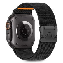 Tech-Protect Nylon-Verschluss für Apple Watch 44 / 45 / 46 / 49 mm - Schwarz