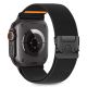 Tech-Protect Nylon-Verschluss für Apple Watch 44 / 45 / 46 / 49 mm - Schwarz