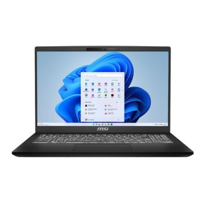 MSI Modern 15 H C13M-202PL Notebook, 15,6" FHD/i5-13420H/16 GB/512 GB SSD/Iris Xe/Windows 11 Home, Klassisches Schwarz