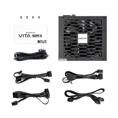 9. Chieftec Vita BPX-650-C Netzteilmodul 650 W 20+4 Pin ATX Schwarz