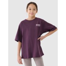 Mädchen Oversize T-Shirt mit Aufdruck 4F 4FJRSS25TTSHF2586-50S