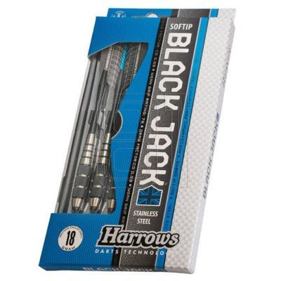 8. Harrows Black Jack Softip Darts HS-TNK-000013291