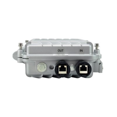2. CS LevelOne 2xRJ45 Outdoor PoE Signalverstärker 100Mbps/IP66 silber