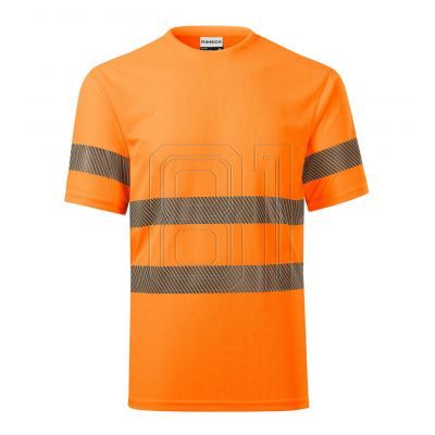 3. Unisex HV Dry T-Shirt (Fluoreszierendes Orange)