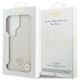 8. Guess Strass-Logo-Hülle mit rundem Logo für Samsung Galaxy S26 Ultra – Beige