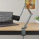 5. Wozinsky WTY0YS1 Magnethalterung, 360° drehbar, solide, für Telefon und Tablet - grau