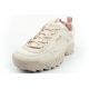 3. Fila Disruptor Damenschuhe, modische Sportschuhe, beige, bequem