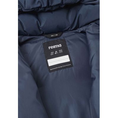5. Reima Daunenjacke. Paimio Navy, Alter 3, Junior, Unisex, wasserdicht, Marineblau (5100282A-6980)