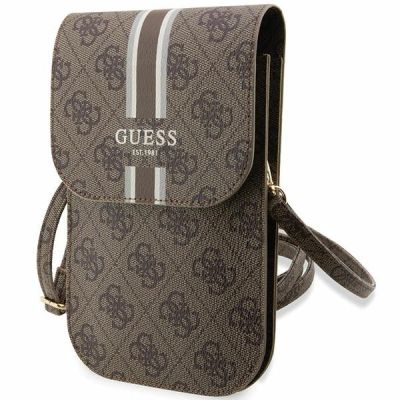 Guess 4G Stripe Handtasche – braun