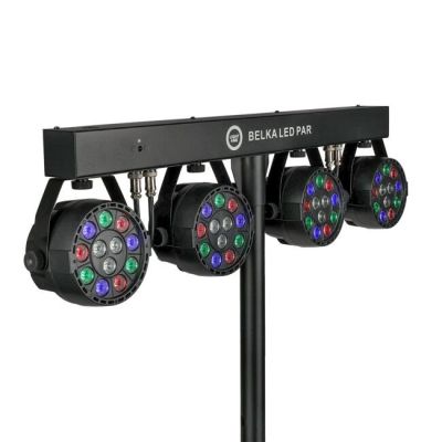 14. LIGHT4ME LED PAR BEAM - LED-Beleuchtungsset