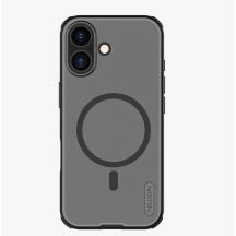 Nillkin Super Frosted Shield Pro Magnethülle kompatibel mit MagSafe für iPhone 17 - Translucent Black