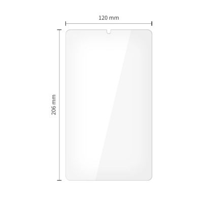 2. Tech-Protect Glass Fit+ 2er-Pack für Samsung Galaxy Tab A9 / A11 8.7 X110 / X115 / X133 / X135