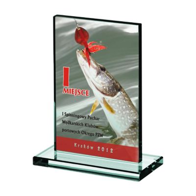 9. „Glastrophäe mit Farbdruck LuxorJet Glastrophäe mit Farbdruck LuxorJet Trof“