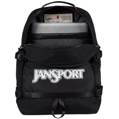 4. JanSport Kleiner Seattle Pack Rucksack EK0A5BK1N55 Schwarz Einheitsgröße