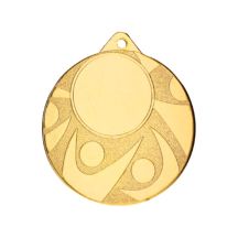 Allgemeine Goldmedaille mit Platz für ein 25-mm-Emblem – Stahlmedaille