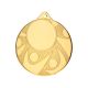 Allgemeine Goldmedaille mit Platz für ein 25-mm-Emblem – Stahlmedaille