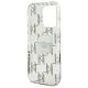 7. Karl Lagerfeld IML Karl Head galvanisierte Hülle für iPhone 16 Pro - Transparent