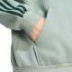 5. Herren-Sweatshirt adidas Essentials 3-Stripes Fleece Hoodie hellgrün KY4172