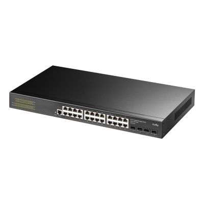 6. Cudy GS2024S2 Netzwerk-Links Managed L2/L3 Gigabit Ethernet (10/100/1000) 1HE Schwarz