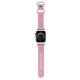 2. Hello Kitty Silikon-Kitty-Kopfband für Apple Watch 38/40/41 mm – Rosa