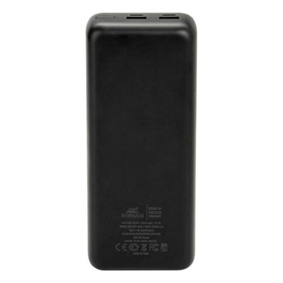 3. Rivacase VA1080 Lithium-Polymer (LiPo) Powerbank 30000 mAh Schwarz, Blau