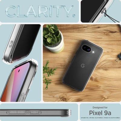 9. Spigen Ultra Hybrid Case für Google Pixel 9A - Transparent