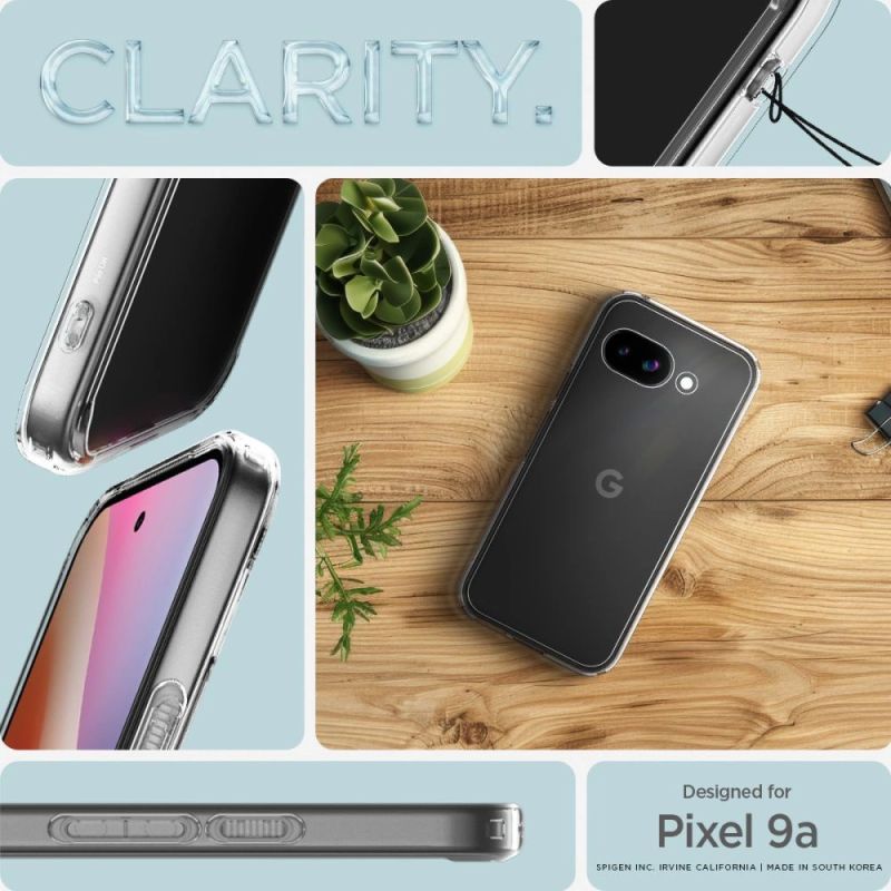 9. Spigen Ultra Hybrid Case für Google Pixel 9A - Transparent