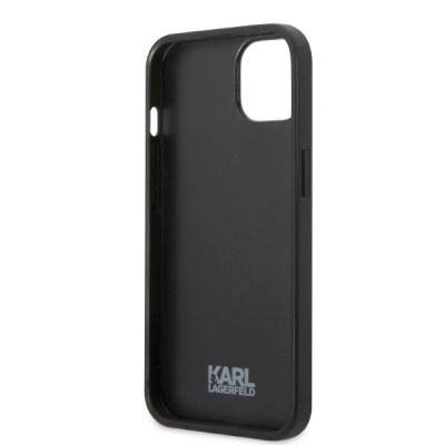 7. Karl Lagerfeld KLHCP13SPMNIKBL iPhone 13 mini 5.4" Hardcase blau/blau Monogram Ikonik Patch