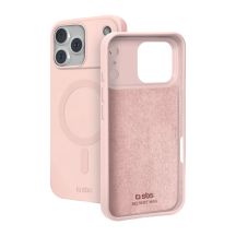 SBS Instinct Mag Case für iPhone 18 Pro / 17 Pro, kompatibel mit MagSafe – Pink