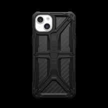 UAG Monarch Hülle für iPhone 15 Plus – schwarzer Carbon