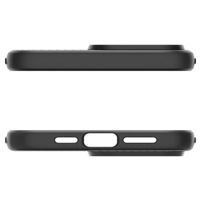 6. Spigen Liquid Air Hülle für iPhone 15 Pro – Mattschwarz