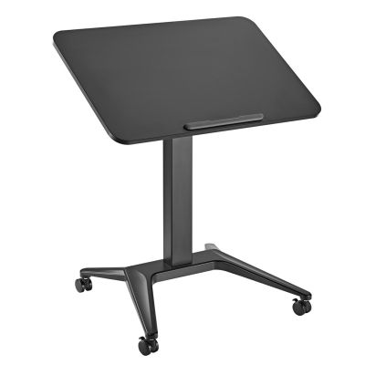 9. MACLEAN Mobiler Schreibtisch-Laptoptisch Schwarz MC-453B