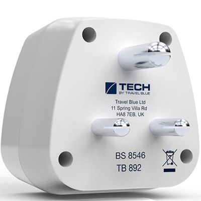 2. TRAVEL BLUE Reiseadapter SCHUKO -> INDIEN