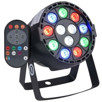 LIGHT4ME P12 LED PAR RGBW – Mobiler und kompakter LED-PAR-Scheinwerfer