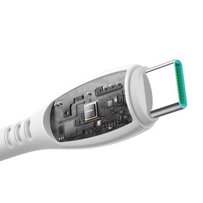 4. Joyroom S-A59 Vibrant Series 60W USB-C - USB-C-Kabel 1,2 m - Weiß