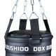 22. PREMIUM Boxsack + Ring SBRX Schwarz Leer - 150 cm | DBX Bushido