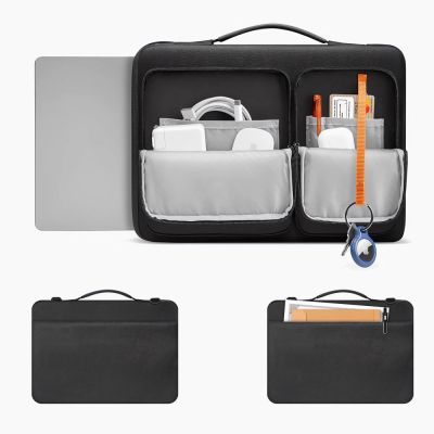 5. 15-16 Tech-Protect Defender Bag Laptoptasche – Schwarz