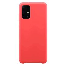 Silicone Case Flexibel Gummi Handyhülle Silikon Schutzhülle für Samsung Galaxy A72 4G rot