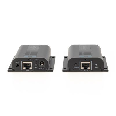 9. DIGITUS HDMI-Extender bis zu 50 m CAT.6/7 UTP, 1080p 60 Hz FHD, HDCP 1.2, IR, Audio (Kit) DS-55100-1