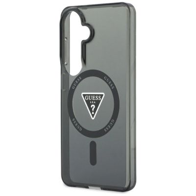6. Guess IML Gradient Triangle MagSafe Hülle für Samsung Galaxy S26 - Schwarz