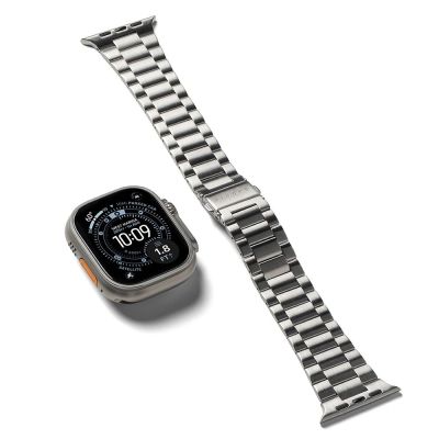 Ringke Metal One Air Armband für Apple Watch 8 / 9 / 10 / 11 / SE / Ultra (44 / 45 / 46 / 49 mm) – Silber