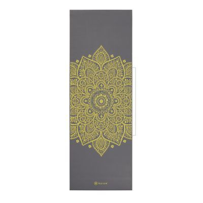 Gaiam Yogamatte "CITRON SUNDIAL" 6mm 61333