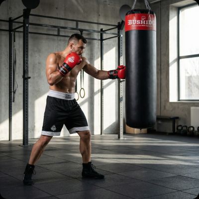 18. Boxsack - 130 Rot - 130 cm / 30 kg