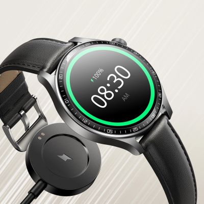 13. Joyroom Classic Series JR-FC2 Pro Smartwatch mit Anrufannahmefunktion – Dunkelgrau