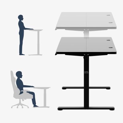 5. Leader 7.3 Black Desk